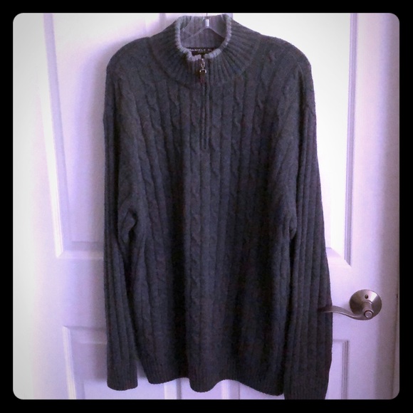 Daniele Blasi NEW Men/'s 1//4 Button Sweater